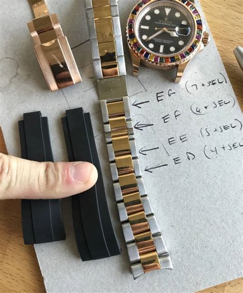 rolex oyster datejust band|rolex oysterflex strap size chart.